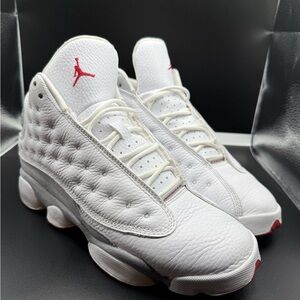 Size 7 (GS) - Jordan 13 Retro Mid White Wolf Grey 2023
